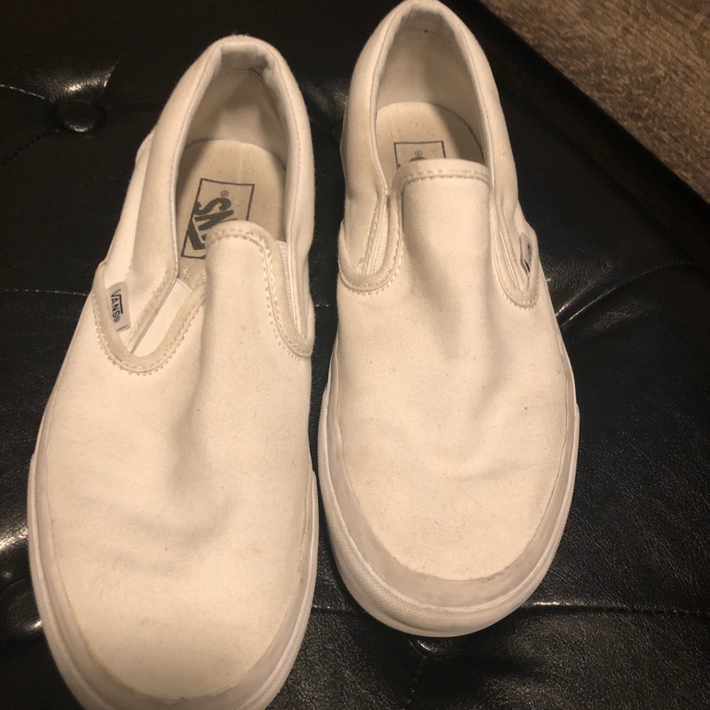 Men’s Vans white